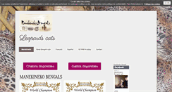 Desktop Screenshot of gatobengal.com